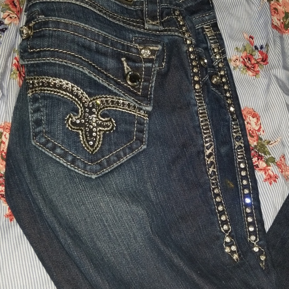Rock revival skinny jeans